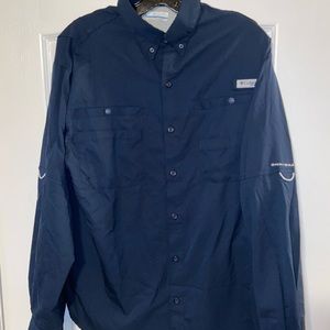Columbia PFG button up Shirt